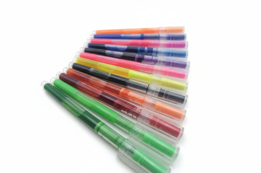 Set 12 destacadores tinta líquida