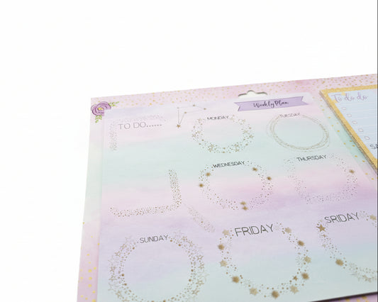 Planner x 6. 30 hojas