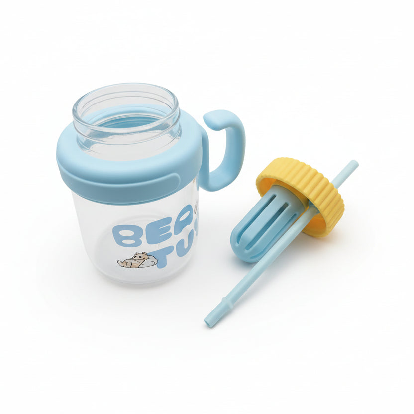 Vaso 900 ml vidrio beauty