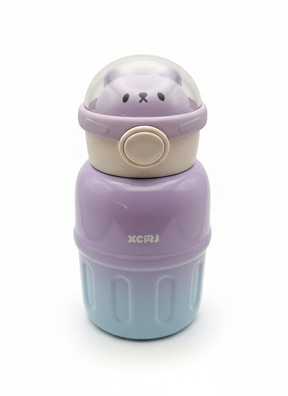 Botella gatito espacial
