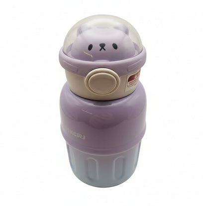 Botella gatito espacial