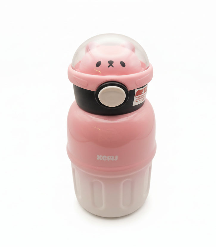 Botella gatito espacial