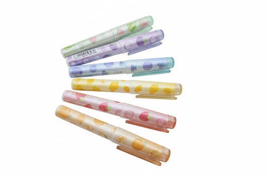 Destacadores frutales x 6