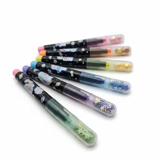 Set de destacadores con estrellas