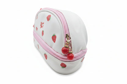 Estuche de frutilla semicircular