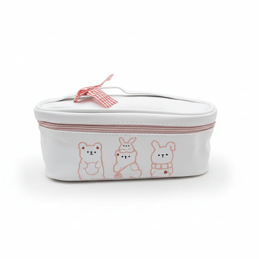 Estuche de 3 osos rectangular