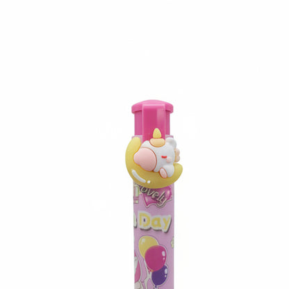 Goma de borrar retráctil unicornio