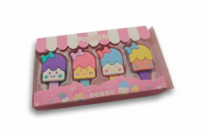 Pack de 4 gomas dulces