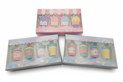 Pack de 4 gomas dulces