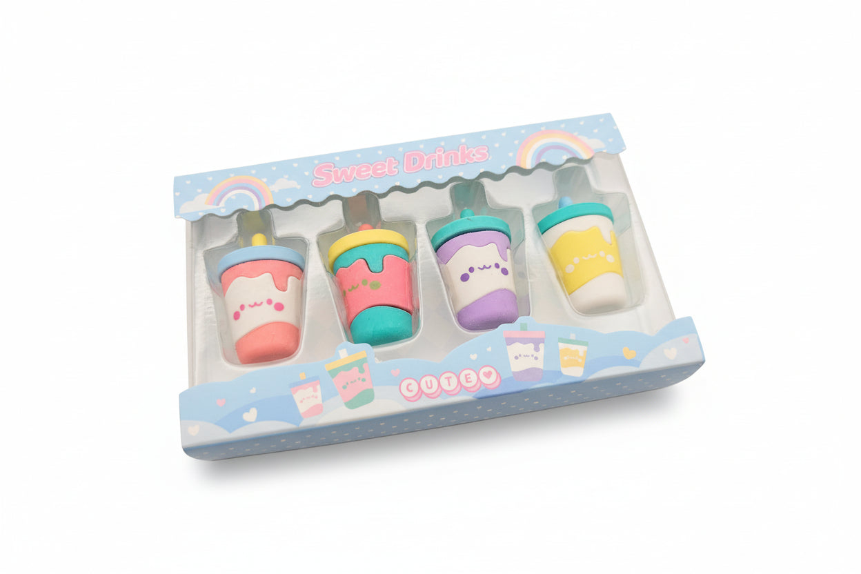 Pack de 4 gomas dulces