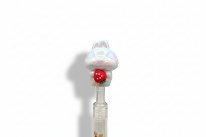 Lápiz tinta gel conejito frutilla tornasol