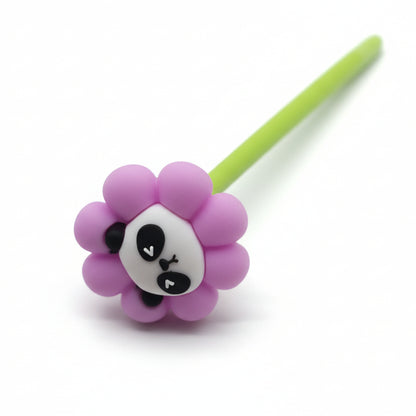 Lápiz panda/flor