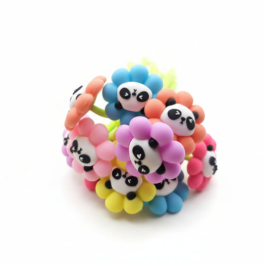 Lápiz panda/flor