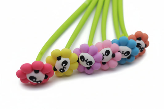 Lápiz panda/flor