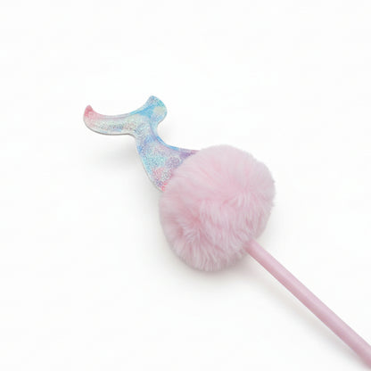 Lápiz pompom sirena