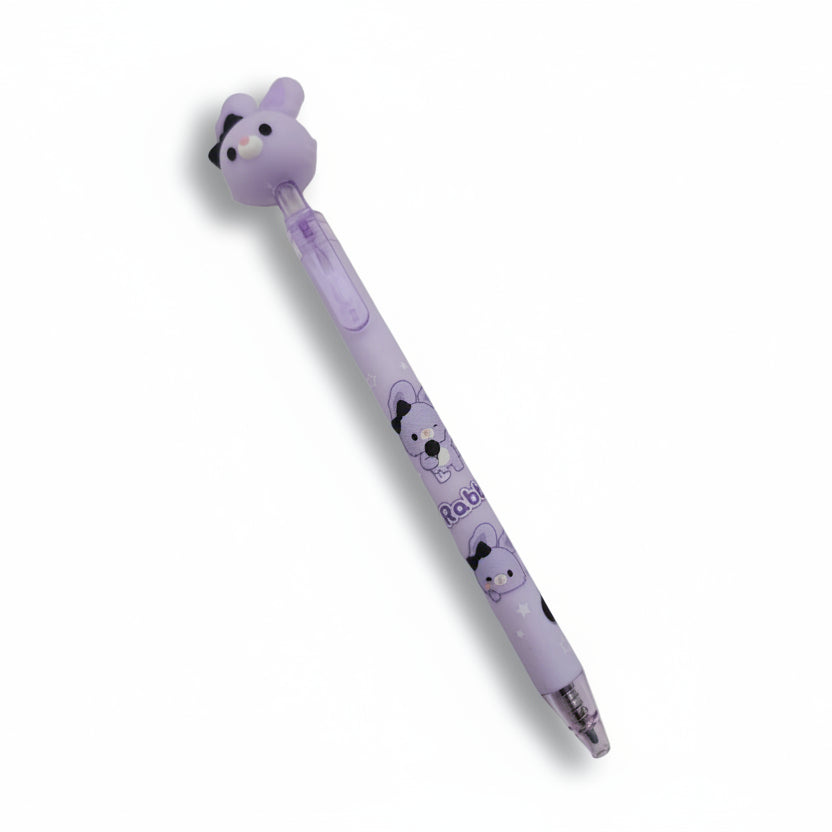 Lápiz conejito morado
