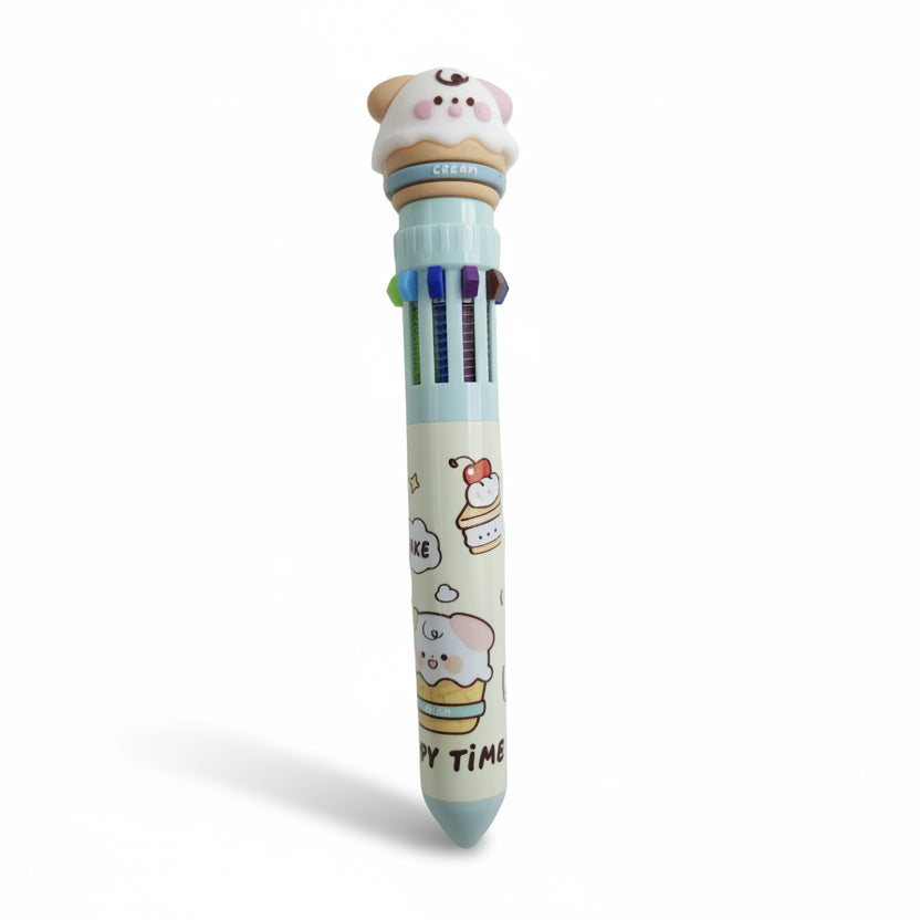 Lápiz perrito cupcake multicolor 0,7
