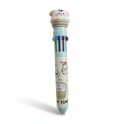 Lápiz perrito cupcake multicolor 0,7