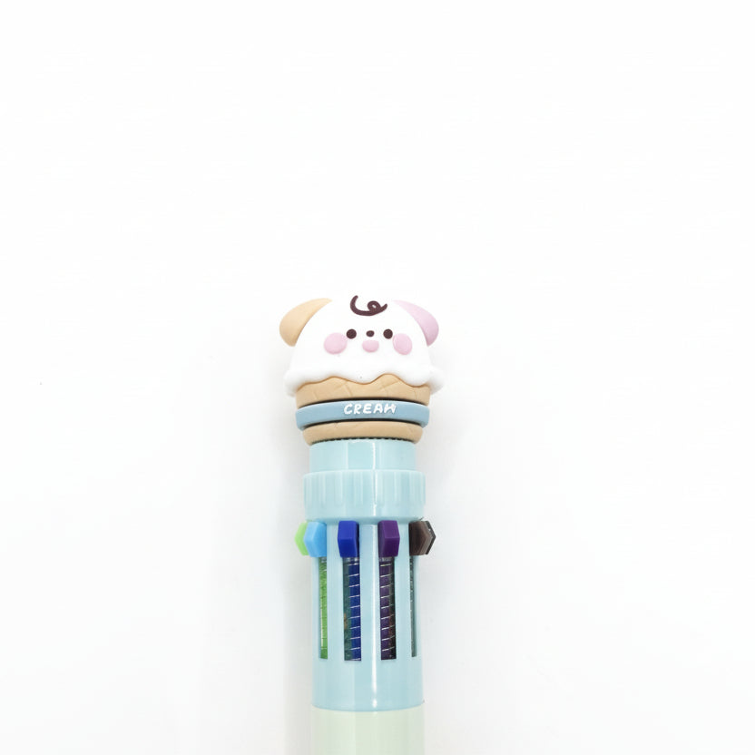 Lápiz perrito cupcake multicolor 0,7