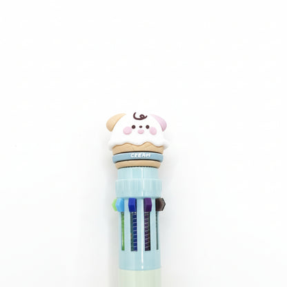 Lápiz perrito cupcake multicolor 0,7