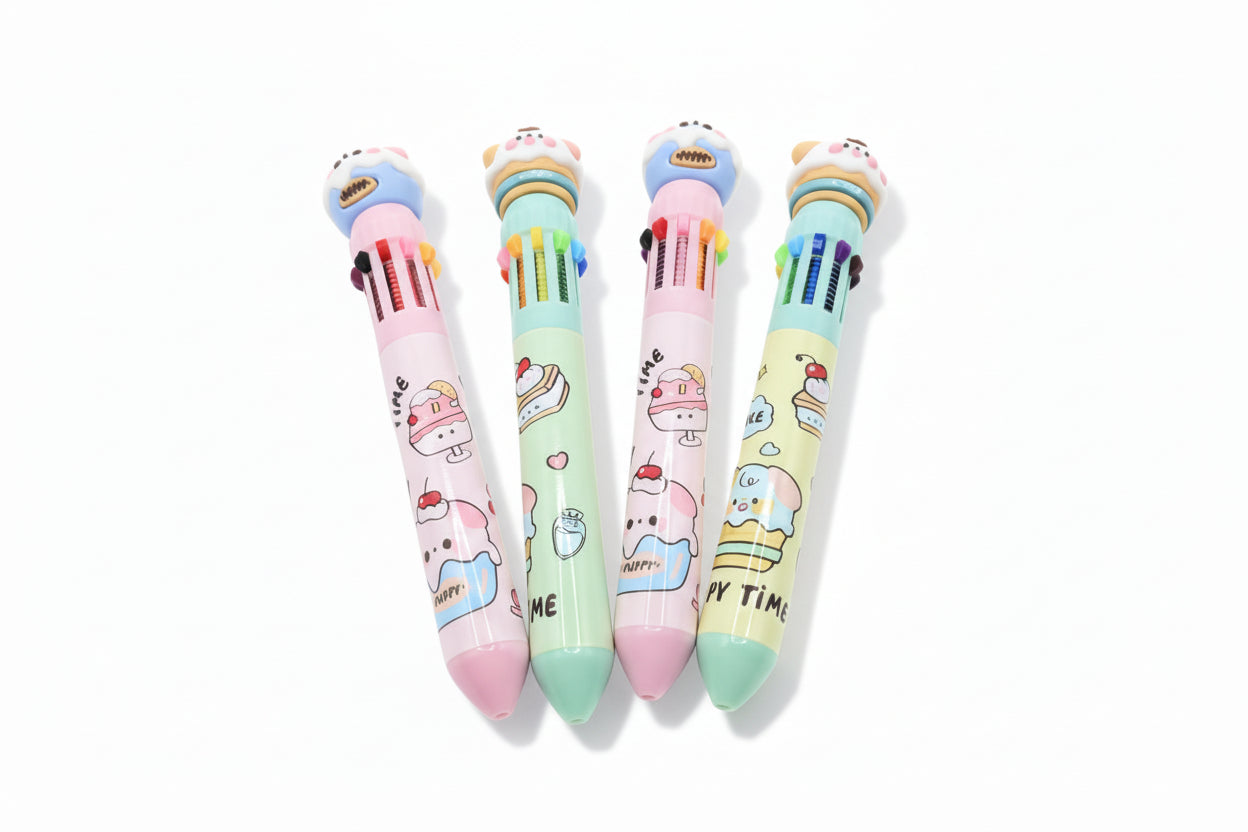 Lápiz perrito cupcake multicolor 0,7