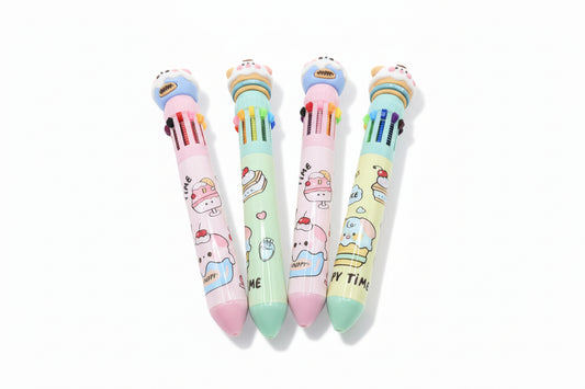 Lápiz perrito cupcake multicolor 0,7