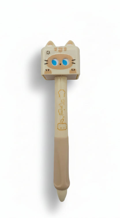 Lápiz gatito cuadrado