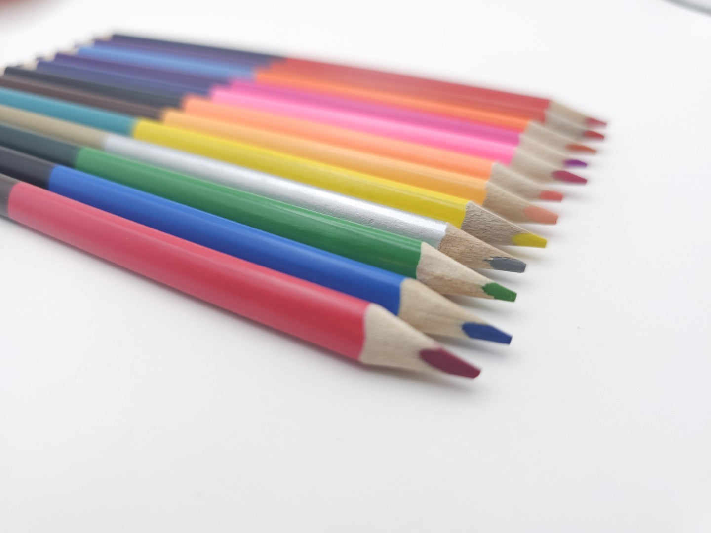 Pack lápices colorear 12 x 2 colores