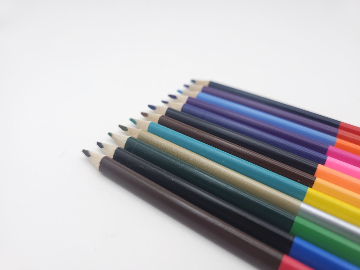 Pack lápices colorear 12 x 2 colores