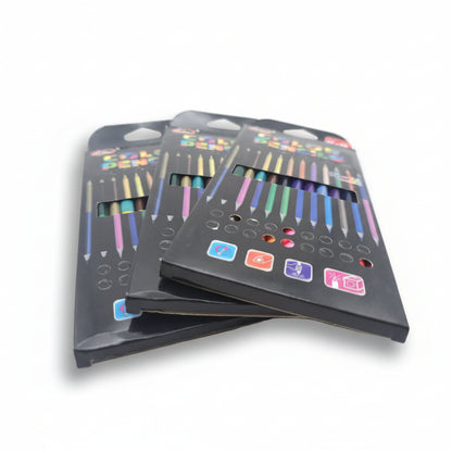 Pack lápices colorear 12 x 2 colores