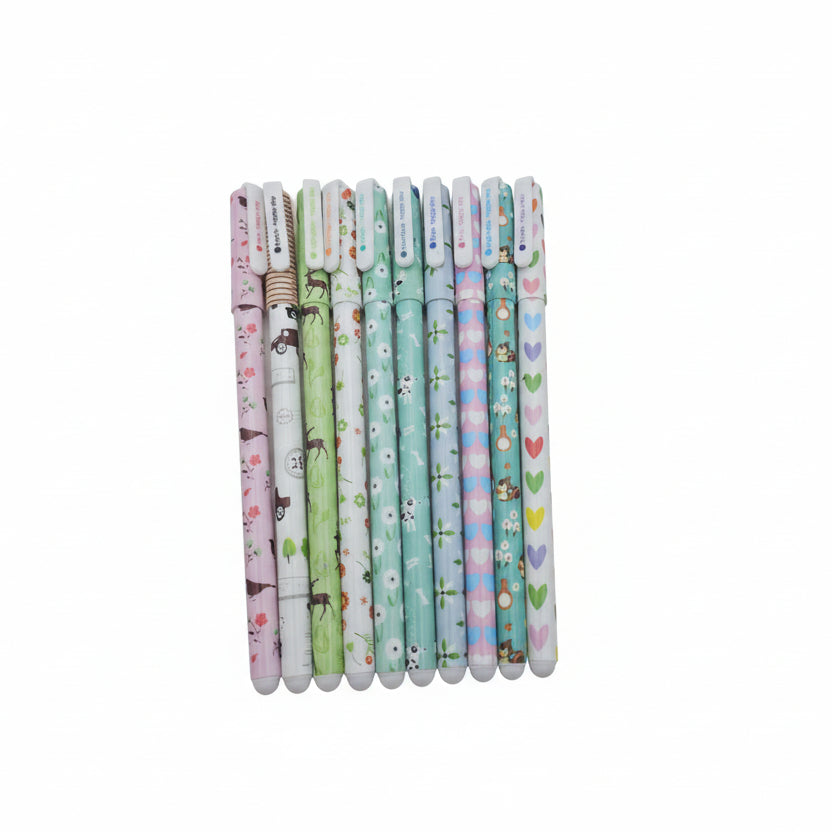 Pack lápices gel múltiples diseños