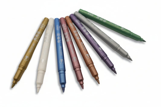 Marcadores metálicos x 8