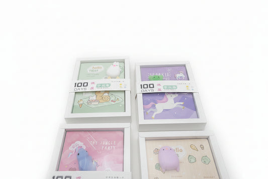 Libreta figuras múltiples diseños