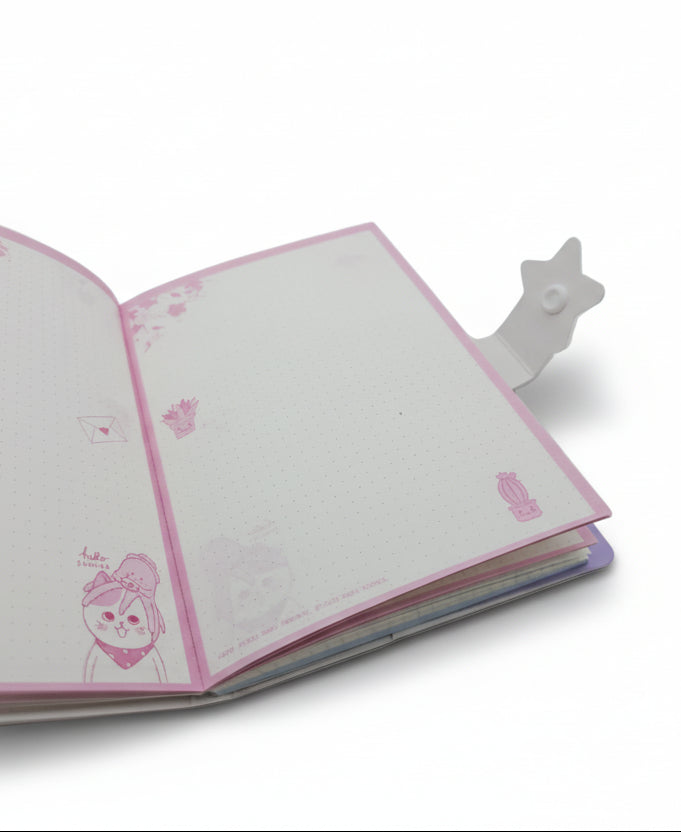 Libreta figuras múltiples diseños