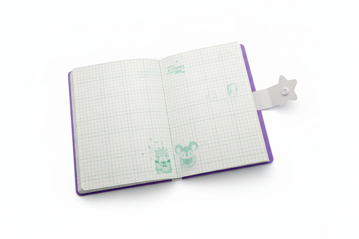 Libreta figuras múltiples diseños