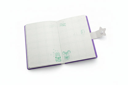 Libreta figuras múltiples diseños