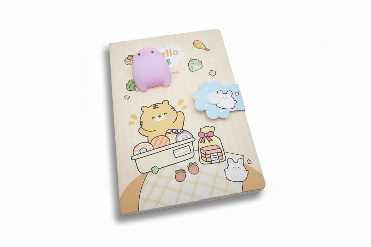 Libreta figuras múltiples diseños