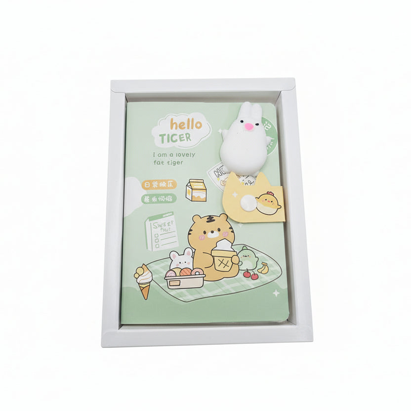 Libreta figuras múltiples diseños
