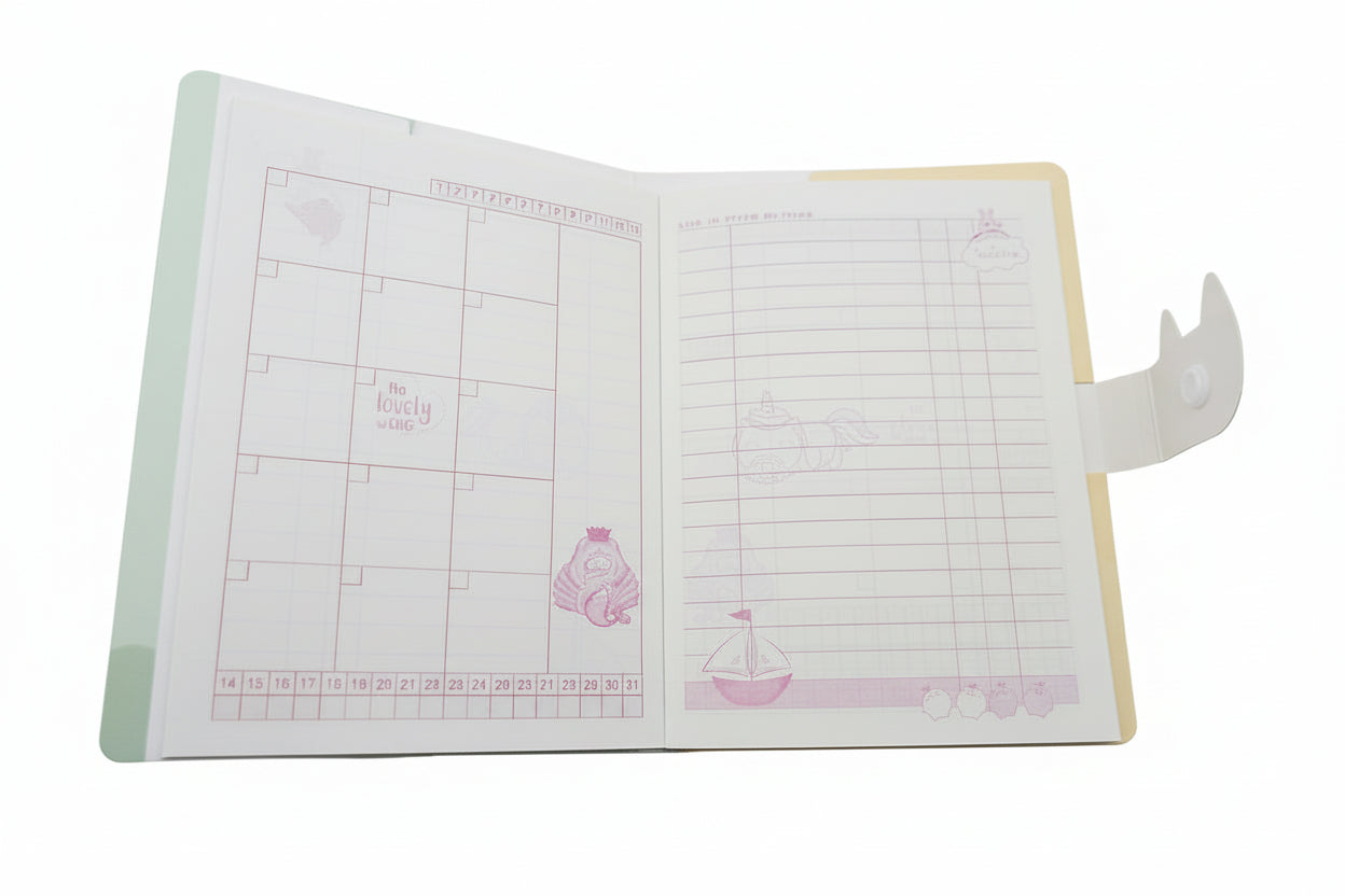 Libreta figuras múltiples diseños
