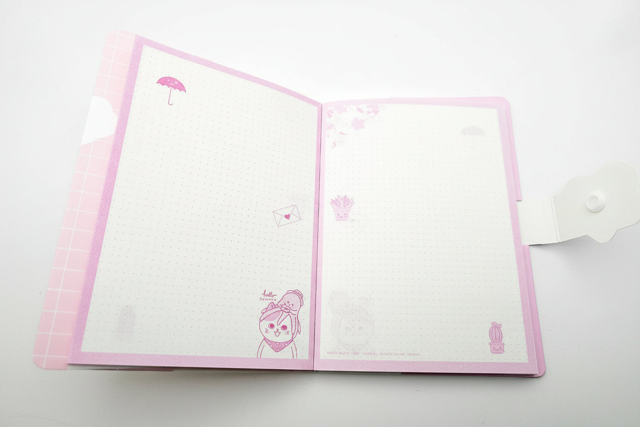 Libreta figuras múltiples diseños