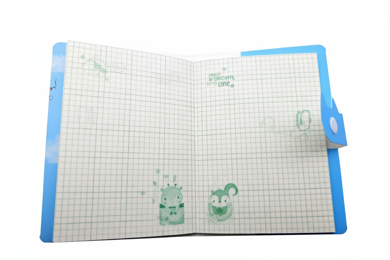 Libreta figuras múltiples diseños