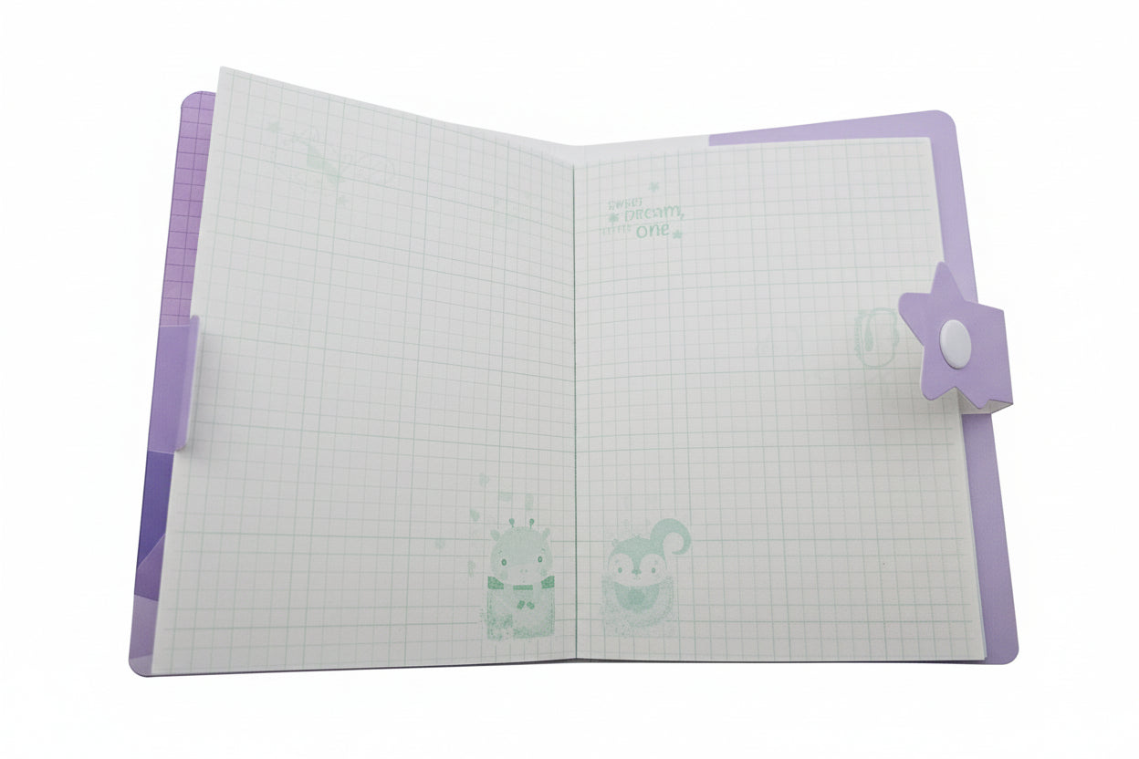 Libreta figuras múltiples diseños