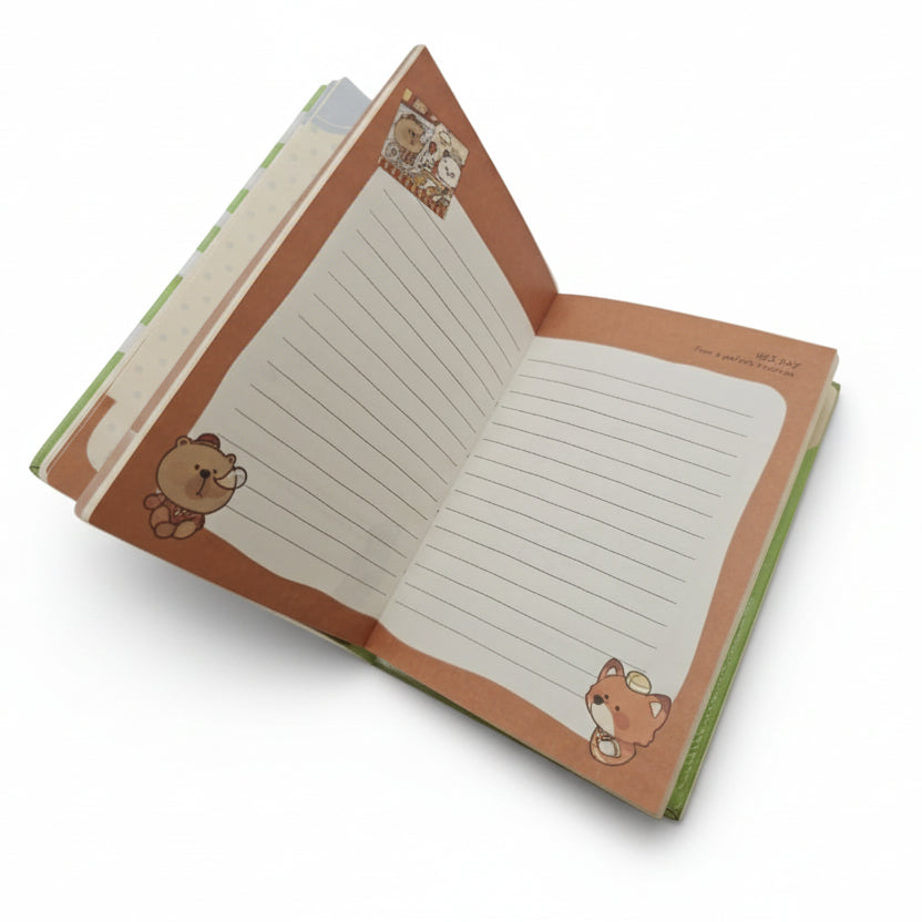 Libreta capibara interactiva
