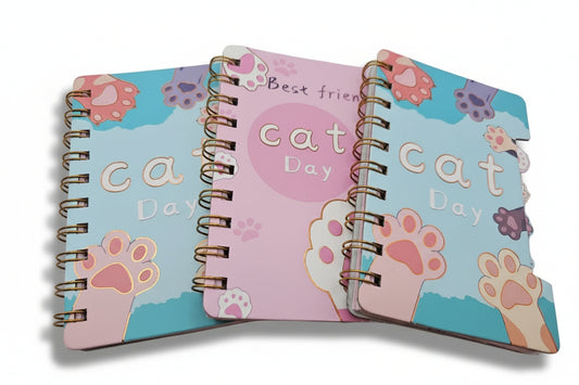 Libreta de pata de gato pequeña