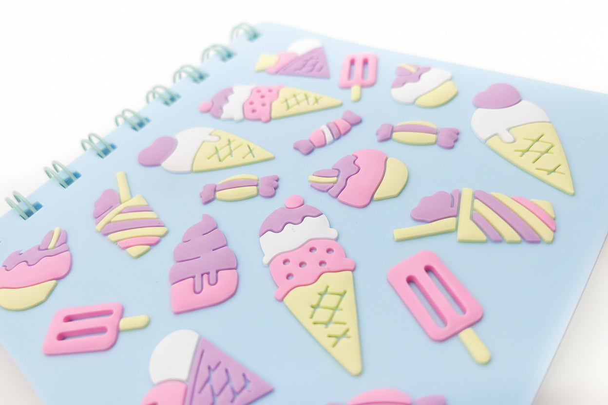 Libreta 3d Helado
