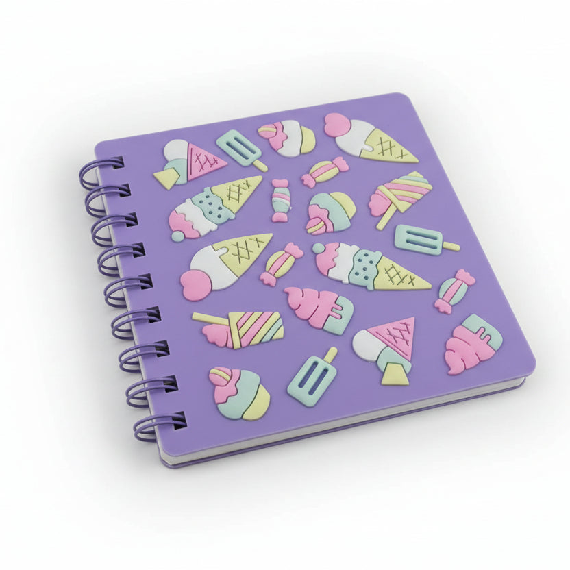 Libreta 3d Helado
