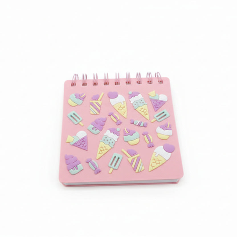 Libreta 3d Helado
