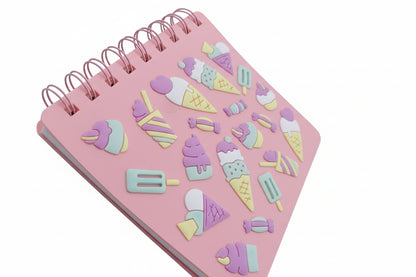 Libreta 3d Helado
