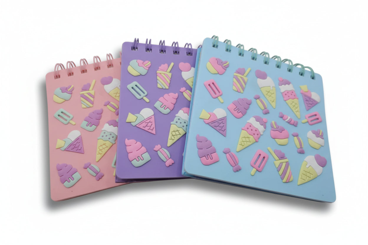 Libreta 3d Helado