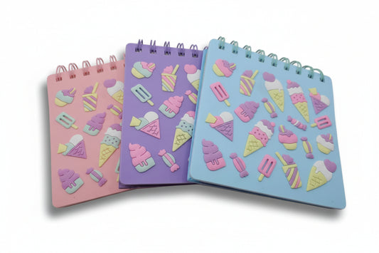 Libreta 3d Helado